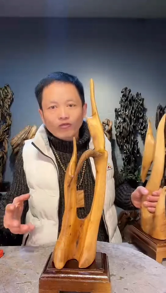 【闪购商品】金丝楠金丝楠小叶桢楠随行摆件35