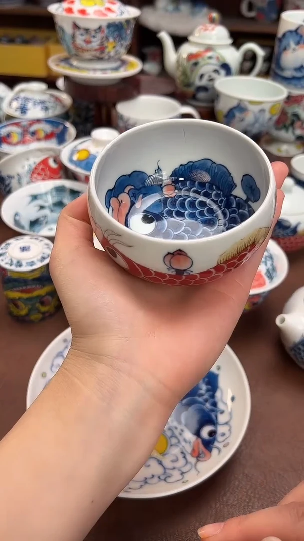 【闪购商品】宠粉福利价        莲年有鱼罗汉杯