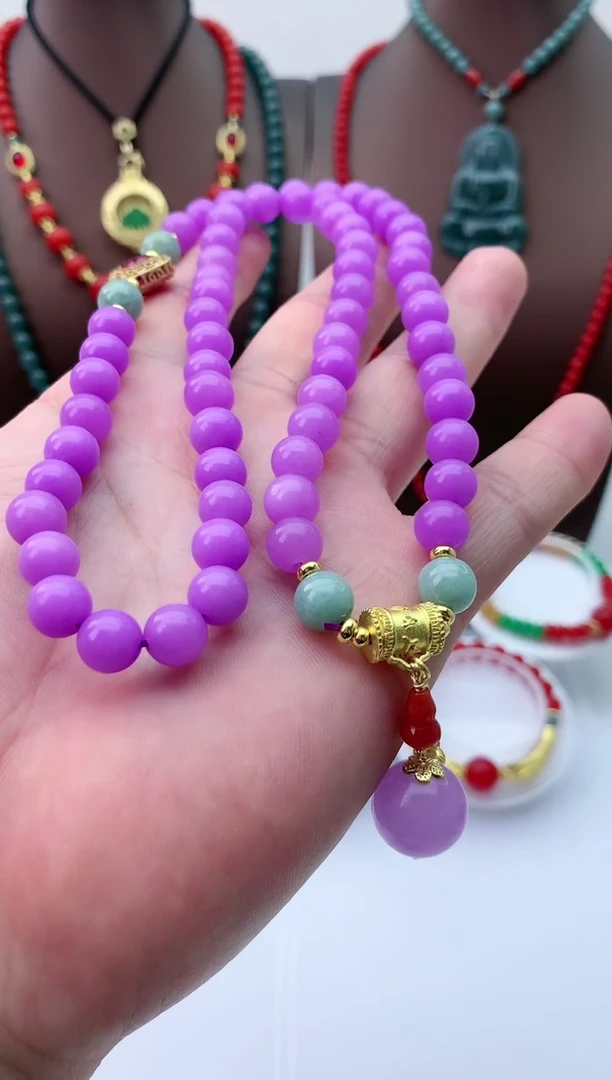 【闪购商品】翡翠手链14K金镶嵌S58手链