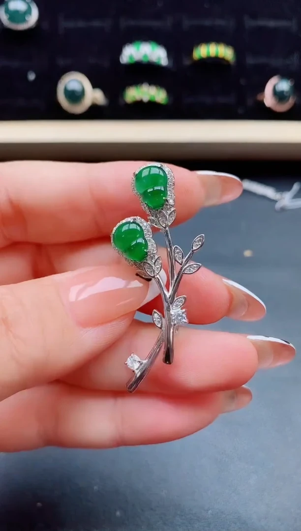 【闪购商品】翡翠戒指银S925镶嵌321321