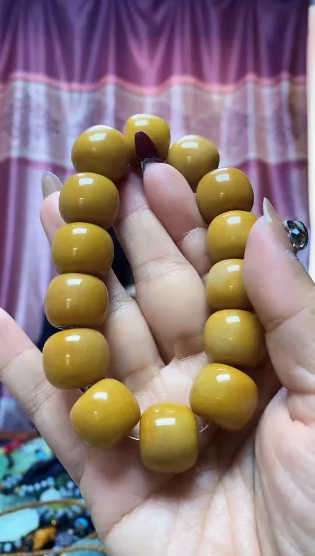 未镶嵌岫玉手串