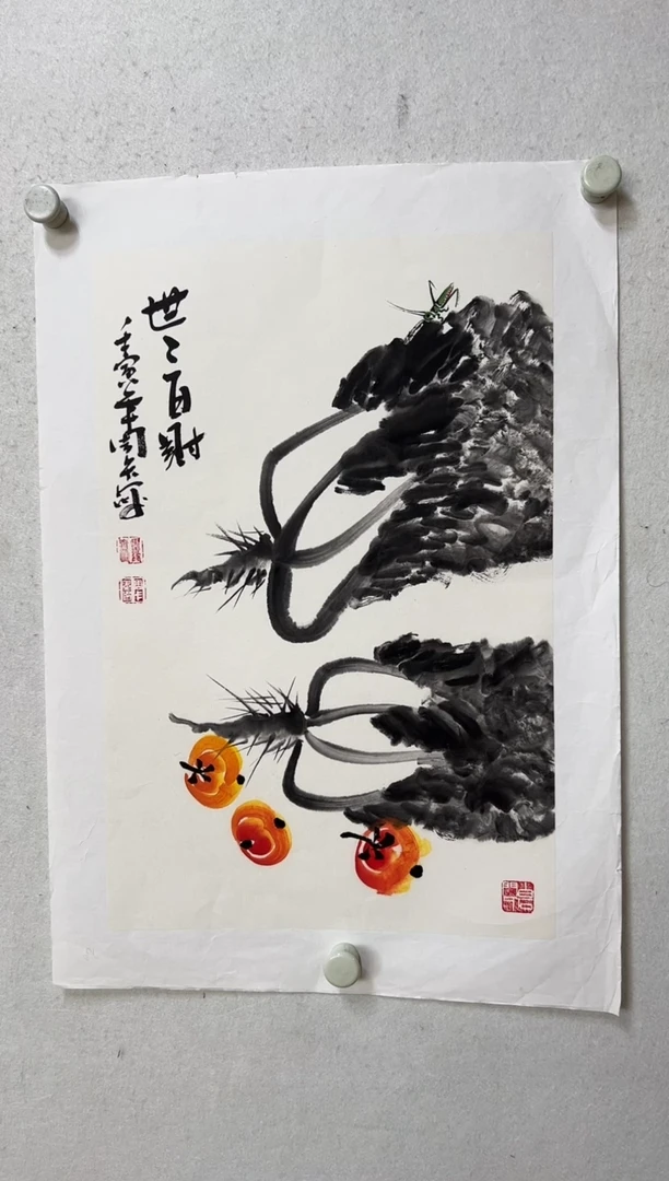 国画周卡老师国画03书画作品欣赏