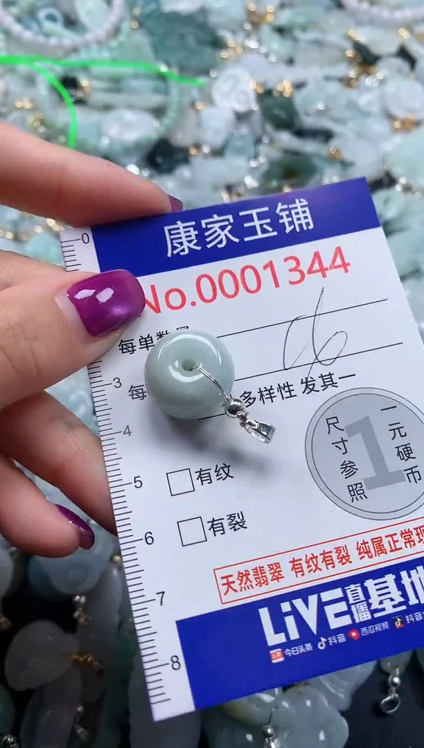 颈饰未镶嵌翡翠1344