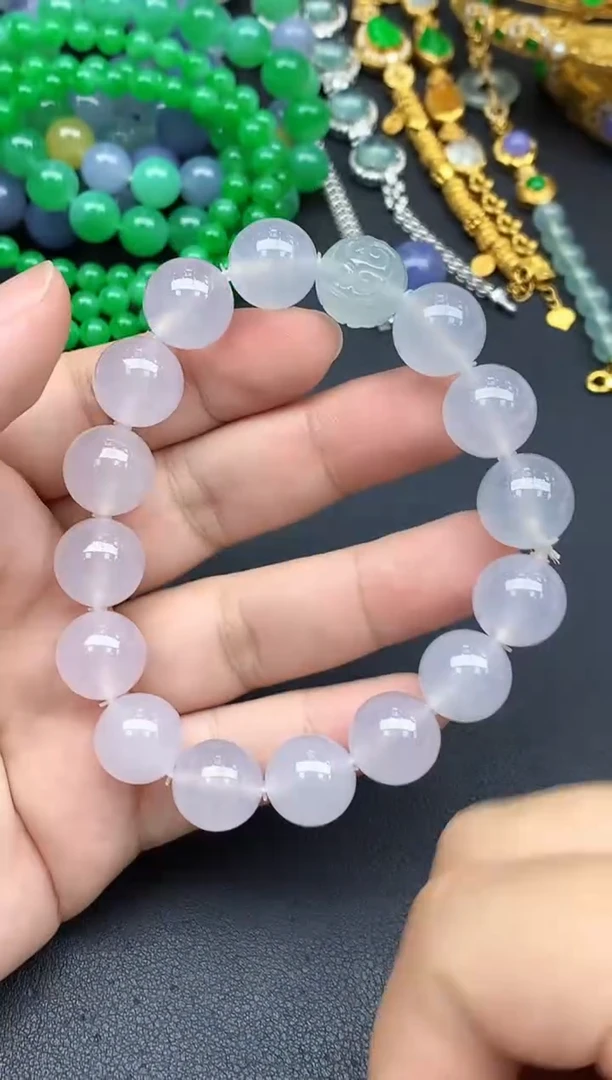 未镶嵌手链翡翠352-春日珠宝