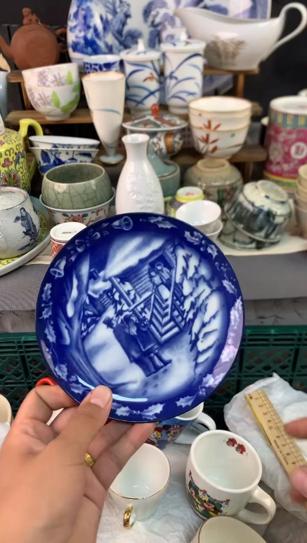 瓷片茶盏陶瓷陶片