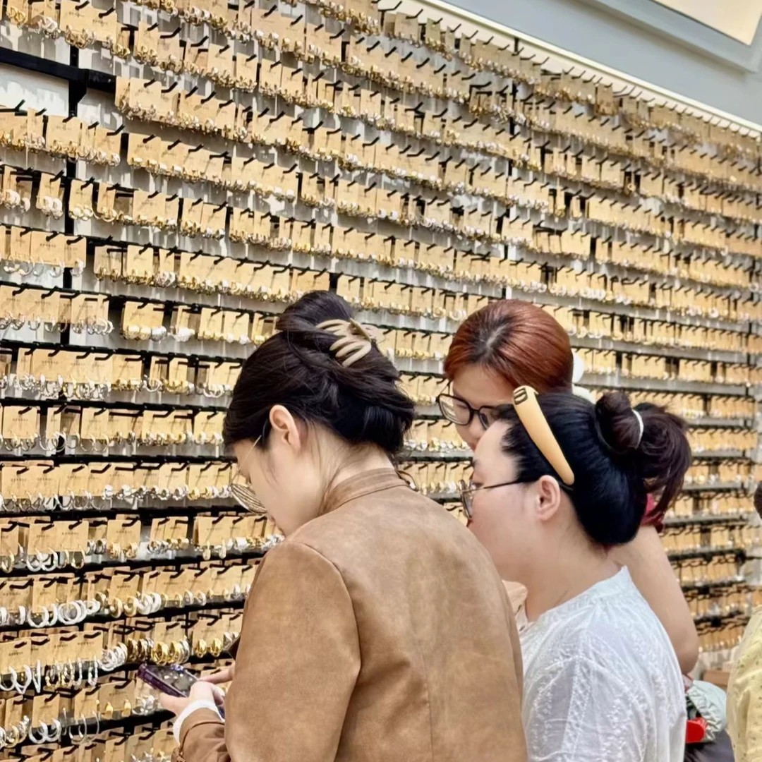 合金合成锆石耳饰 四区高级时尚轻奢少女心气质百搭流苏