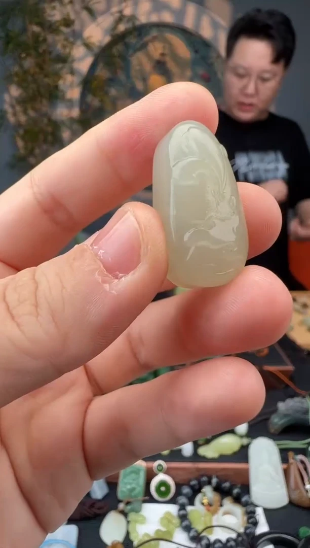 颈饰未镶嵌和田玉和田玉