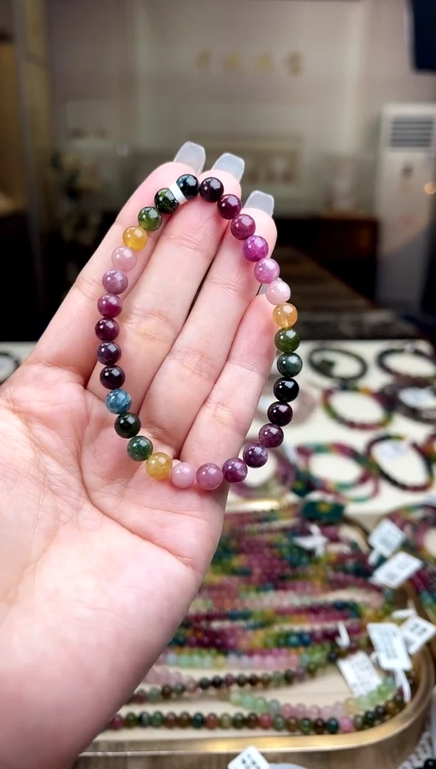 【闪购商品】碧玺/未镶嵌6mm+碧玺单圈多样性发货