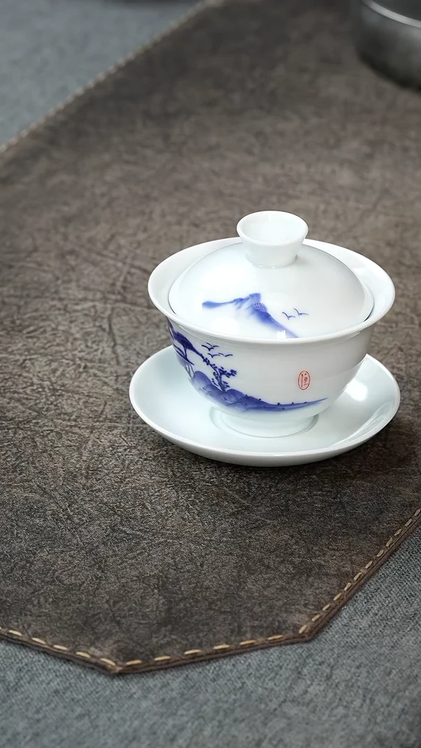 【闪购商品】紫砂茶宠陶瓷盖碗