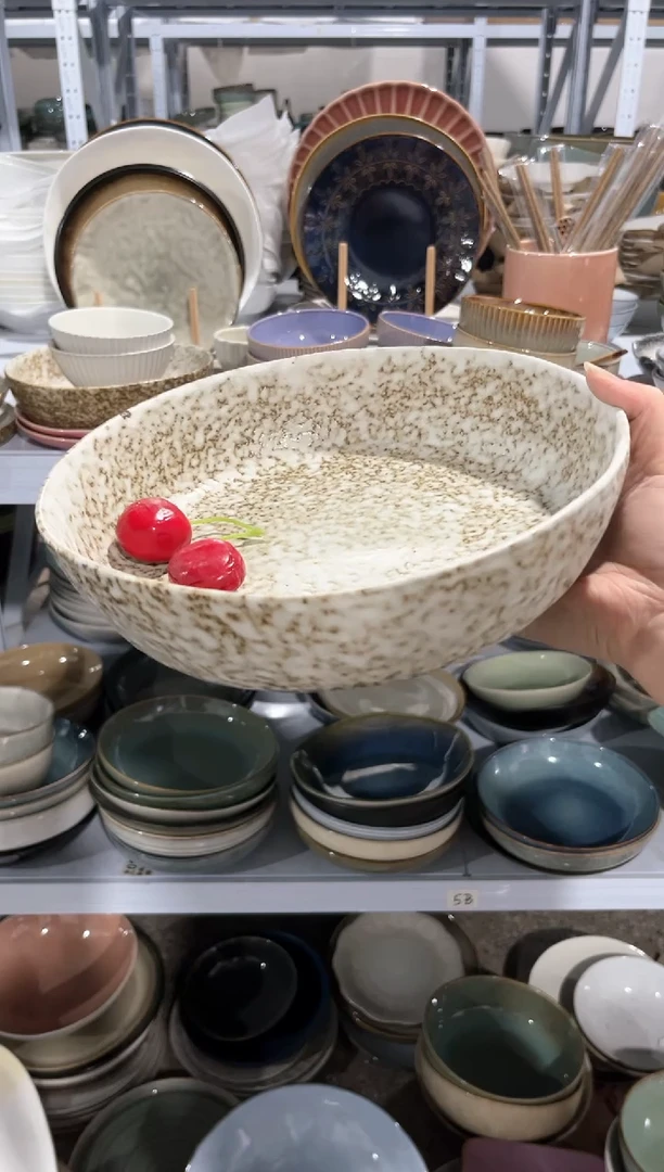 【闪购商品】瓷片外贸尾货瑕疵满20包邮X QM大深盘