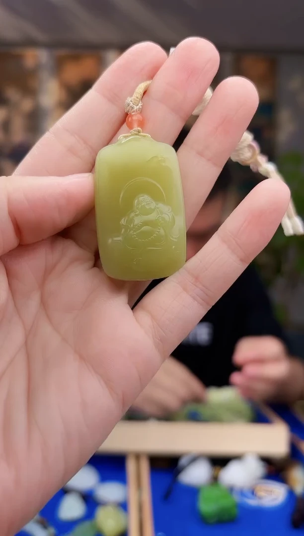 未镶嵌和田玉挂件拍一发一