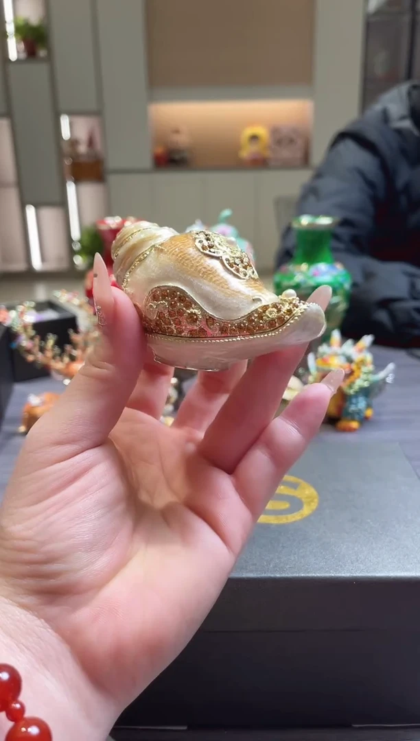 七宝烧珐琅彩首饰盒