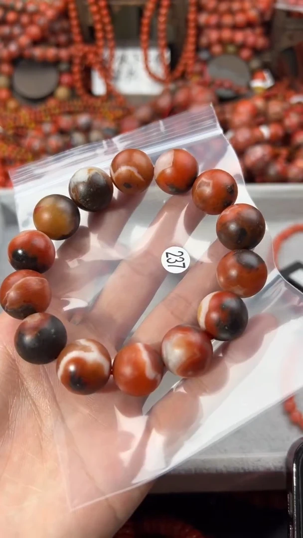 南红玛瑙未镶嵌手串16