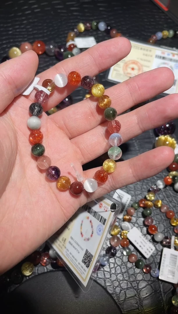 手链未镶嵌水晶单圈多宝A8