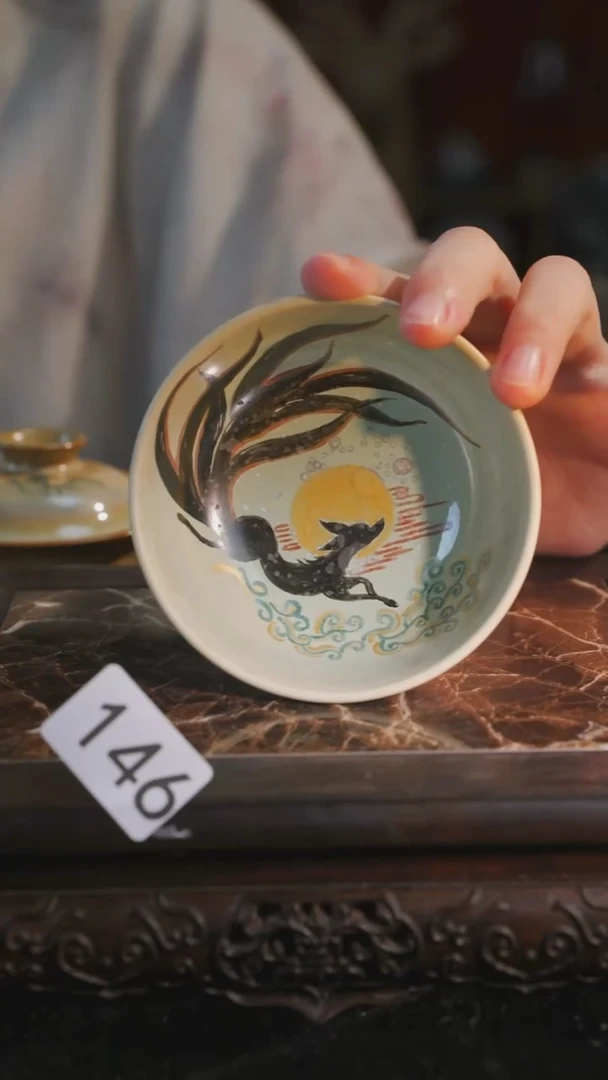 杯子等烟雨陶瓷手作主人杯146