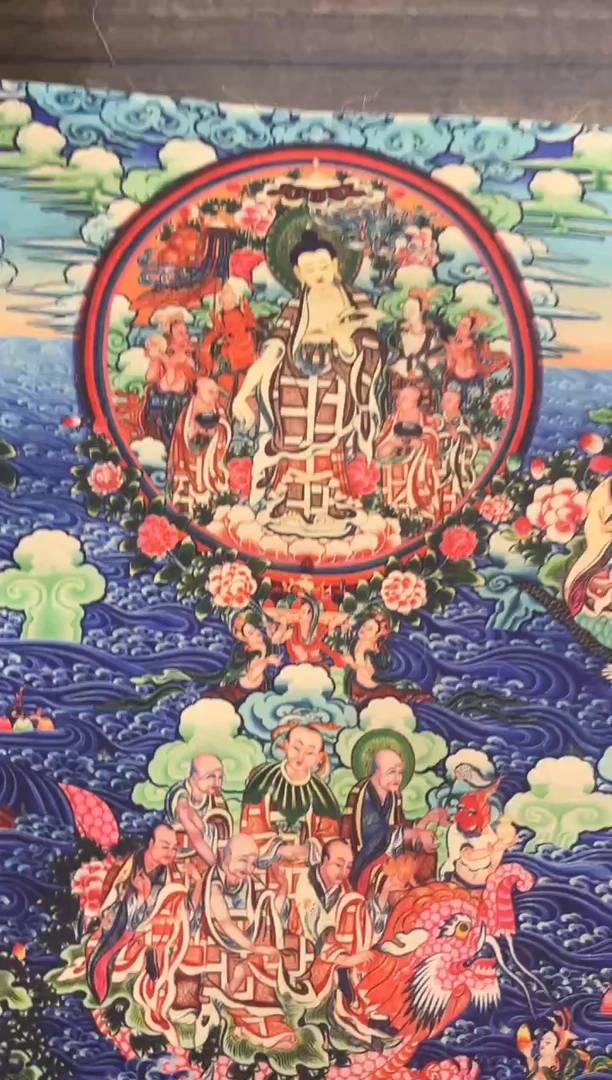 卷轴画唐卡16077