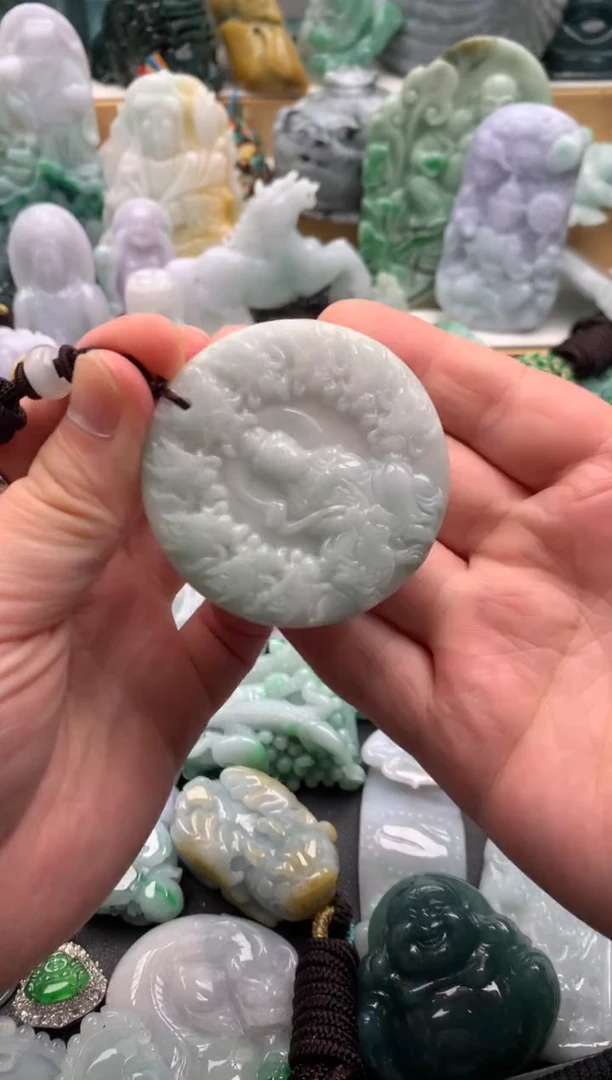 吊坠(不含链)未镶嵌翡翠1