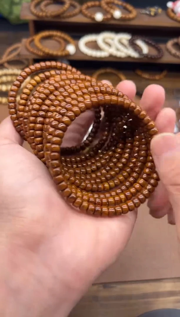 手串紫金鼠A735 4*6鼠尖纯肉 火焰纹药片