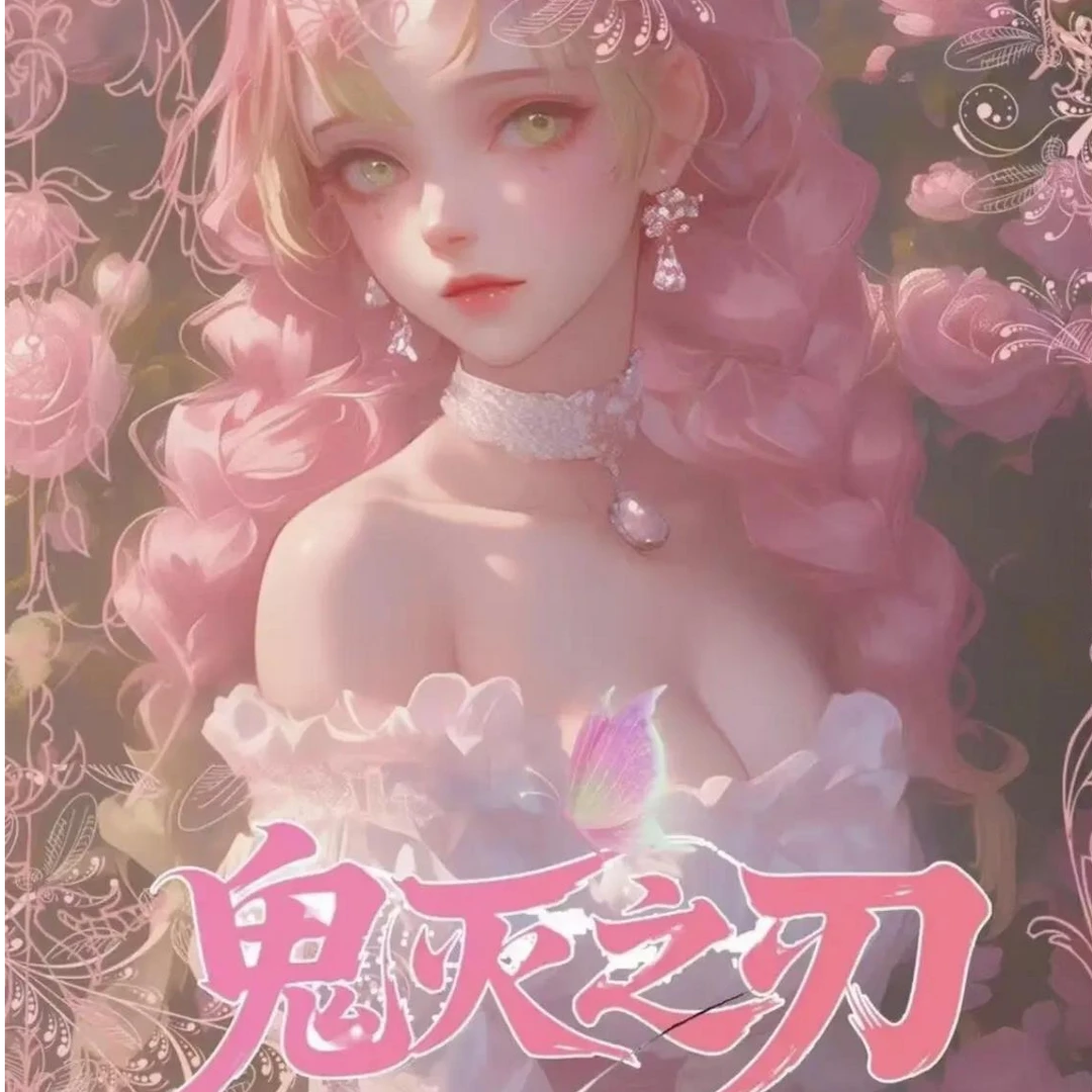 馥郁文创-鬼灭之刃  全系亚克力收藏色纸
