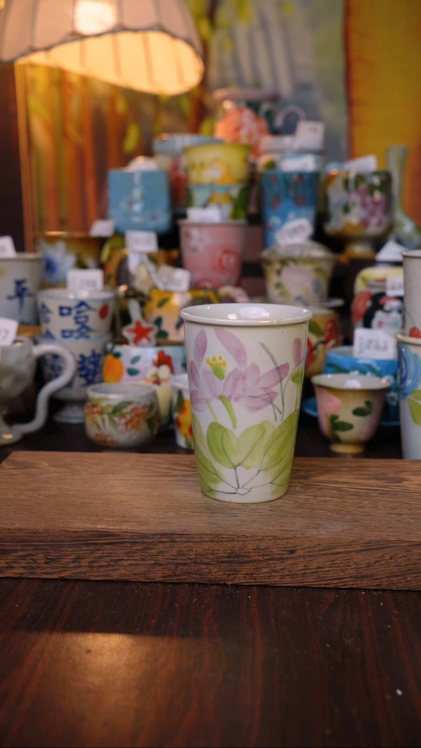 摆件泥垚手作 景德镇手工手绘器物
