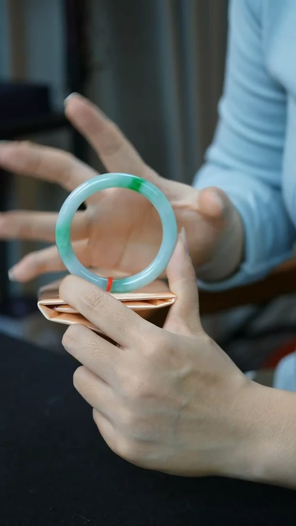 未镶嵌手镯翡翠6号-52圆条/MY/3