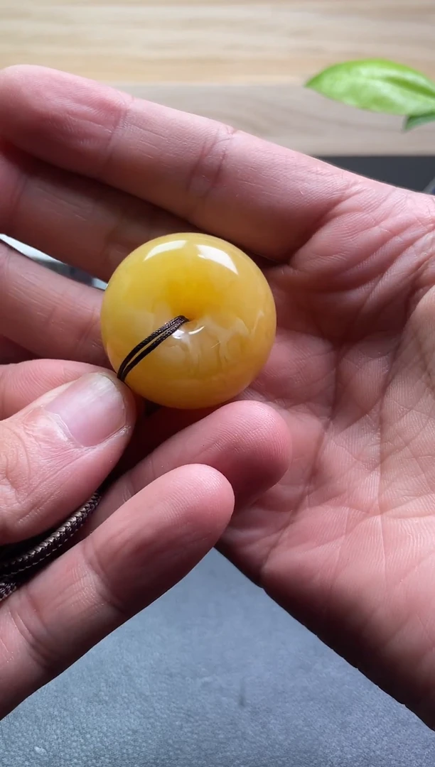 蜜蜡吊坠(不含链)未镶嵌平安扣