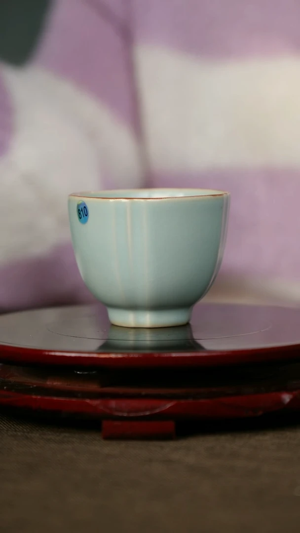 微微瑕 小口径四方杯