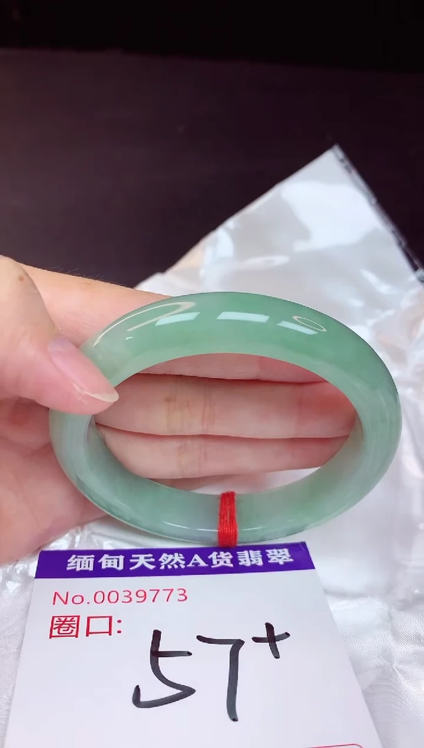 未镶嵌手镯翡翠57+