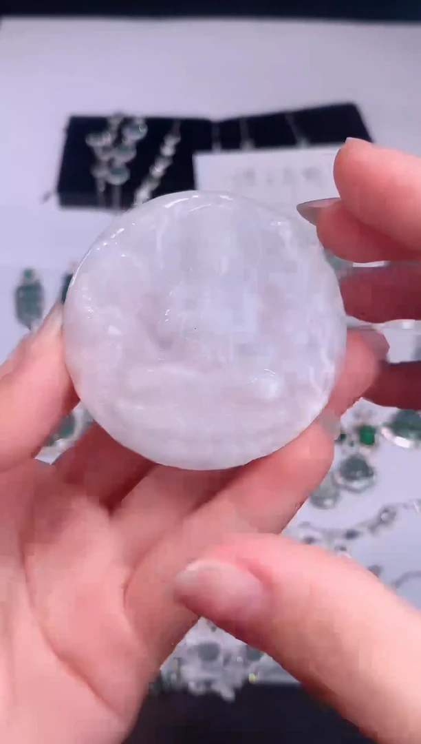 颈饰未镶嵌翡翠0芹0翡翠珠宝436
