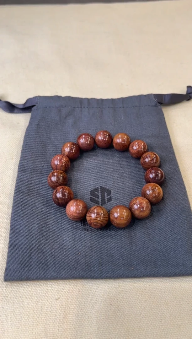 黄花梨/降香黄檀手串/手链黄花梨2  1.5