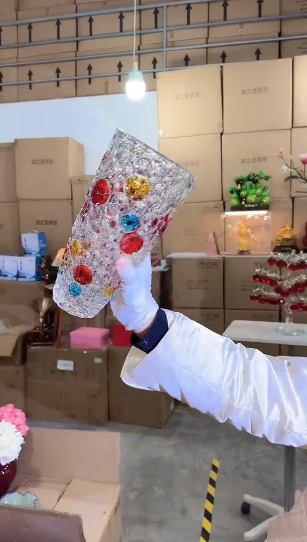 【闪购商品】无铅玻璃悠悠W-花器-94早