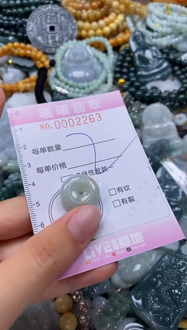 翡翠未镶嵌颈饰闪购0002263