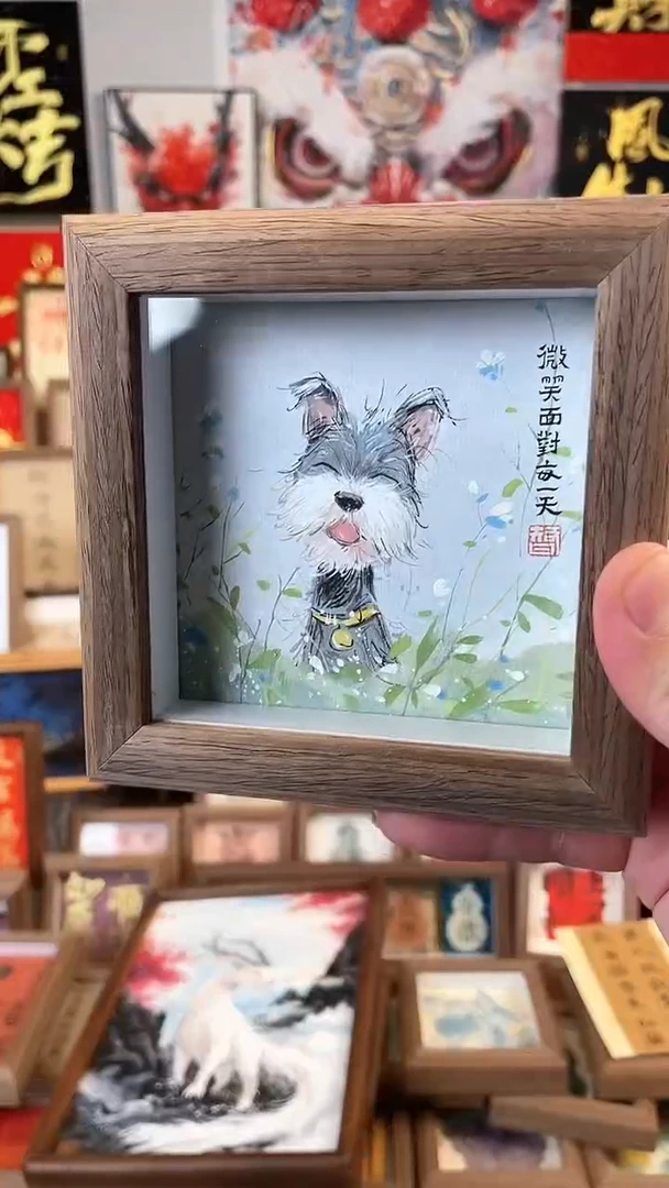 【闪购商品】国画纯手绘书法绘画作品