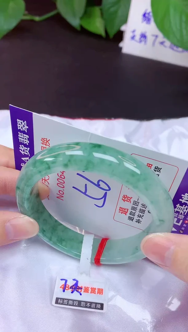 未镶嵌手镯翡翠56（7天无理由退换 ）