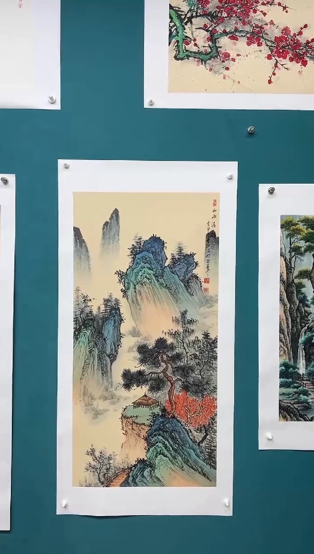 竖款娜兰书院文化艺术作品专属链接