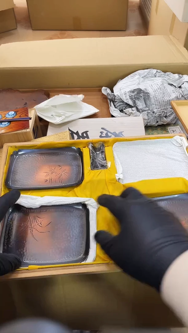 如图所示 阁集工艺品