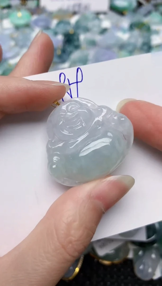 颈饰未镶嵌翡翠天然缅甸A货翡翠百元以上9元证书费自理