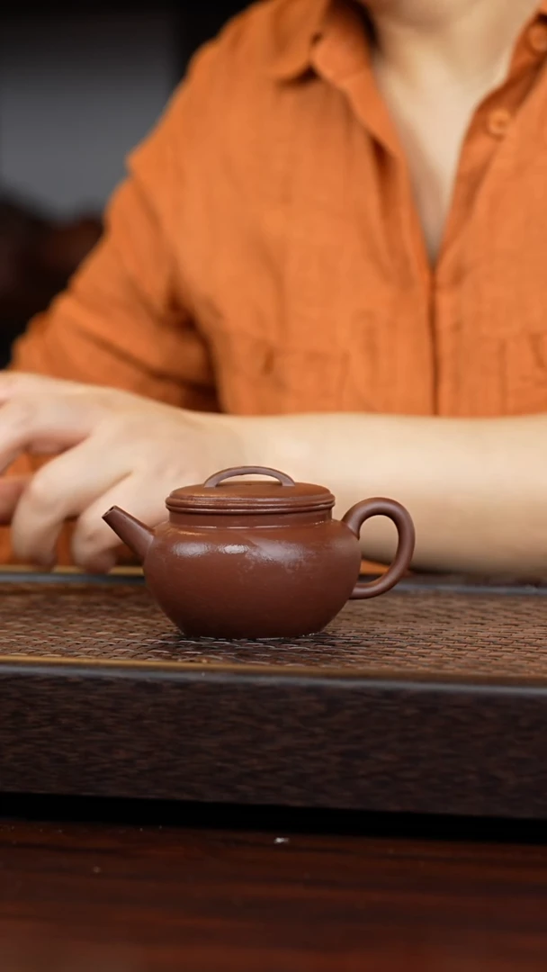 茶壶紫砂丹壶溢香紫砂壶150cc丹壶溢香紫砂壶
