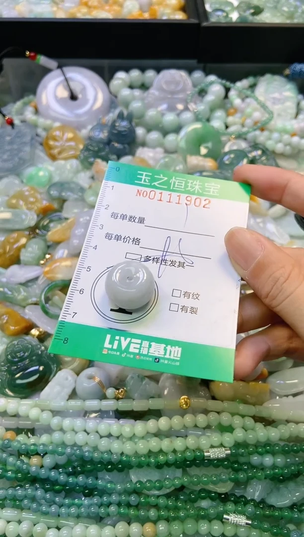 翡翠未镶嵌颈饰闪购0111902多样性发其一