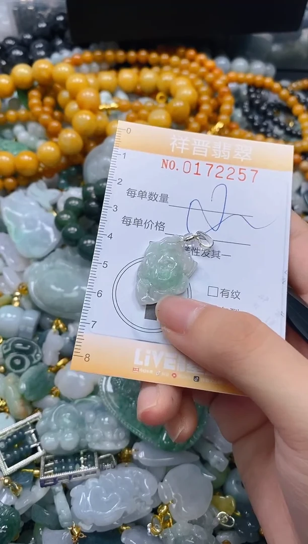 翡翠未镶嵌颈饰闪购0172257多样性发其一