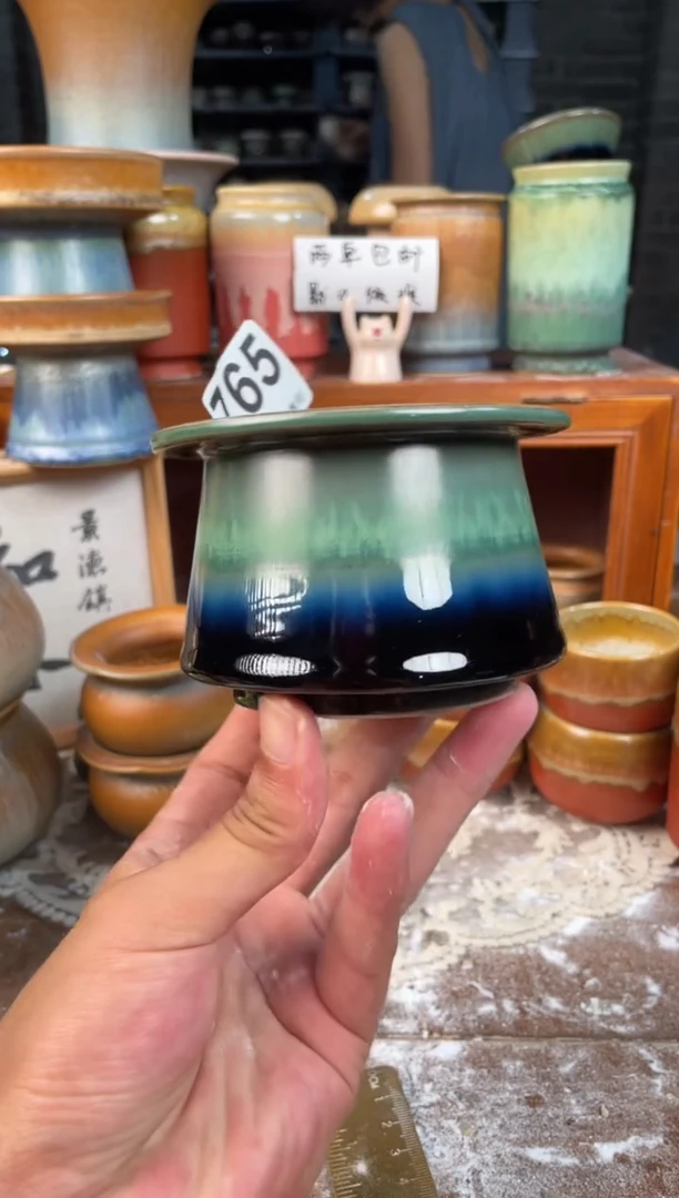 瓷片765知木小芳花盆编号