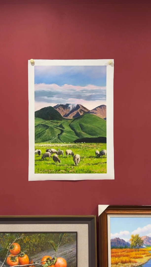 油画纯手绘油画 画芯 90*60CM