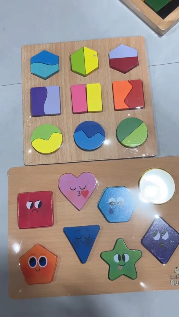 木两张形状镶嵌板