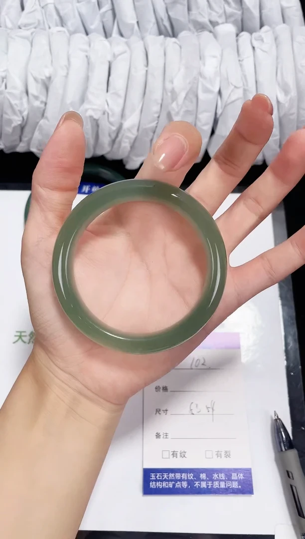 未镶嵌东陵石东陵玉102 浅晴水 53-54