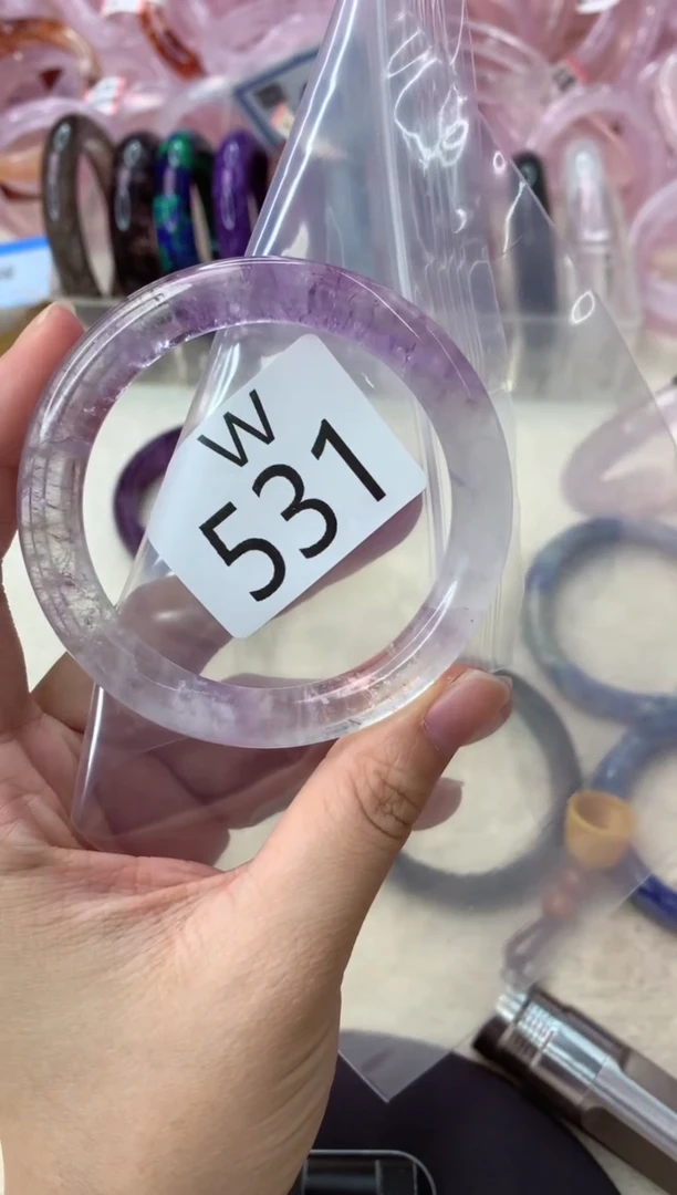 未镶嵌手镯水晶W531-55