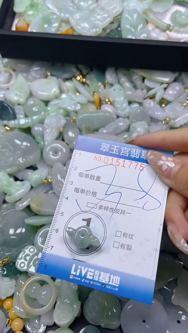 翡翠未镶嵌颈饰闪购0151775多样性发其一