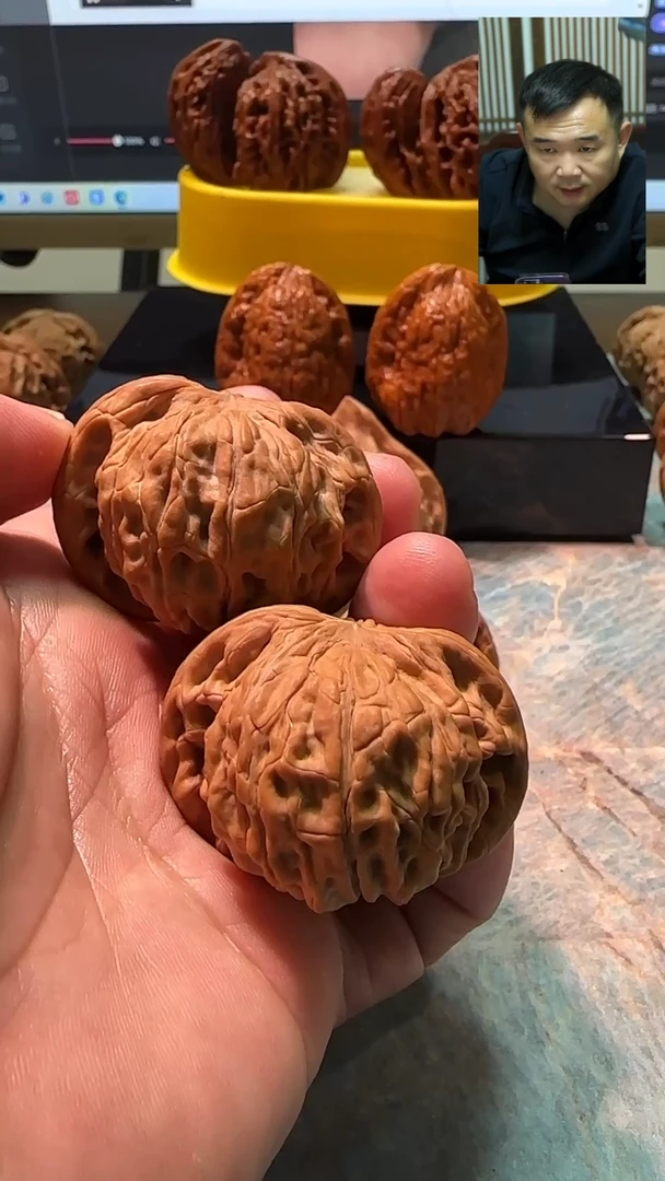 吊坠文玩核桃蝴蝶梦