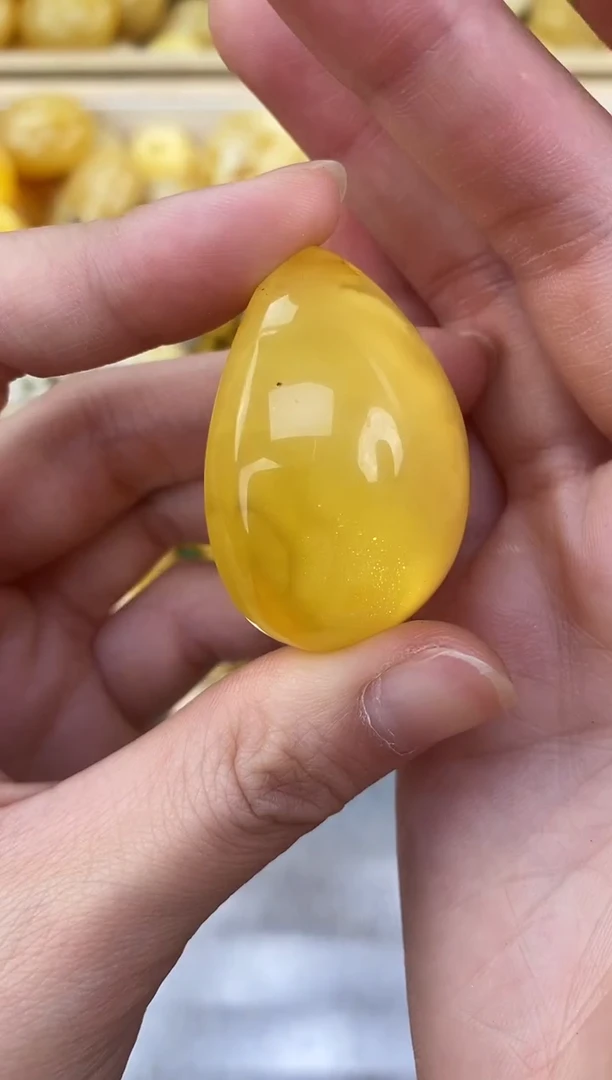 裸石琥珀未镶嵌天然琥珀蜜蜡