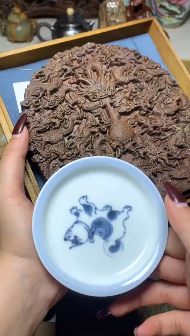 紫砂盖碗瓷器默认微瑕瓷器