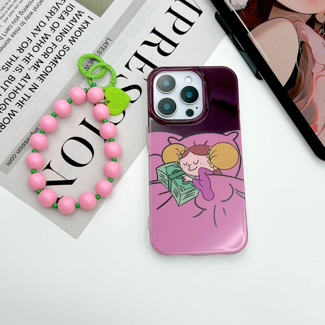 IMD手机壳多金公主适用苹果17iPhone16华为小米oppovivo